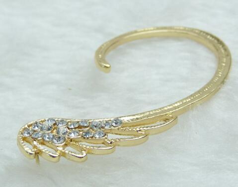 Feather Earings Oorbellen New Punk Clip Earrings